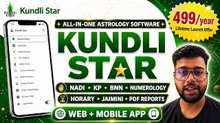 Kundli Star Demo: AI Astrology Software for Vedic, KP, Nadi, BNN, Jaimini &amp; Numerology