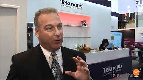Tektronix Interview with President, Lyn Cantor at MWC 2012