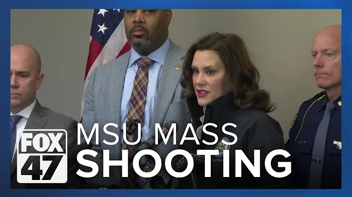 Michigan Gov. Gretchen Whitmer, officials update public on MSU mass shooting