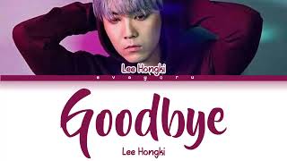 Lee Hongki Goodbye Color Code Lyrics Rom English Indonesia Trans