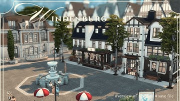 Windenburg, Reimagined☕| Sims 4 Save File