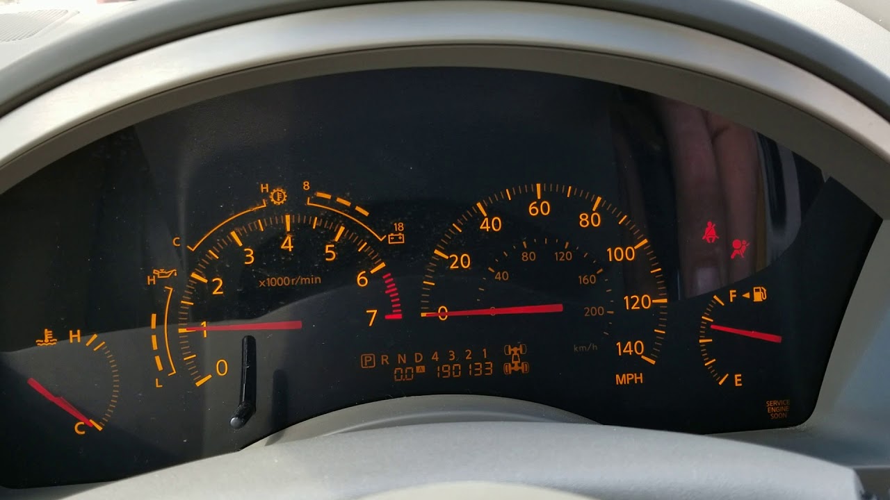 All Nissan Infiniti Airbag Light Soft Code Reset . NO SPECIAL TOOLS