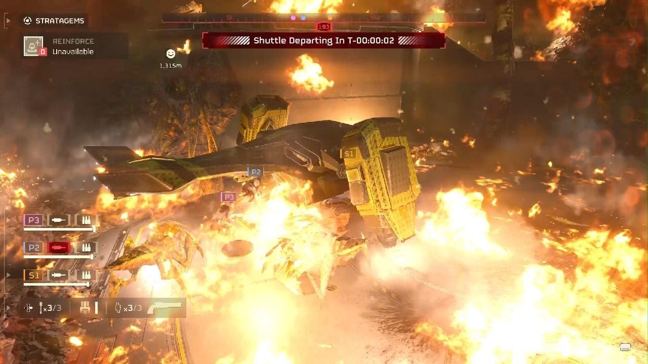 HELLDIVERS 2 Fiery Extraction - YouTube