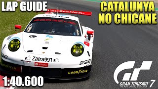 GT7 Barcelona - Catalunya GP No Chicane Lap Guide Gran Turismo 7
