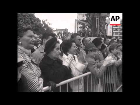 General De Gaulle's Tour - No Sound