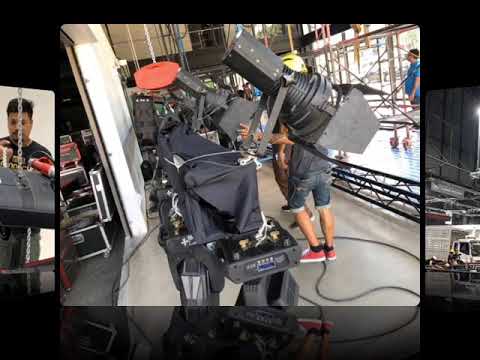 Mode V6-R Electric Chain Hoist Lifting Truss In Bangkok Of Thailand.