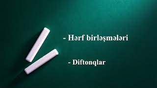 4.3. Hərf birləşmələri