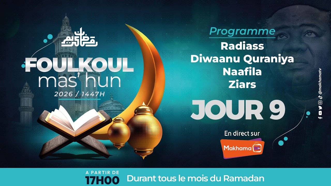 🔴 EN DIRECT Keur Massar - Prestation Fulkul Mas'huun et Diwaanul xur'aanyah Jour 09