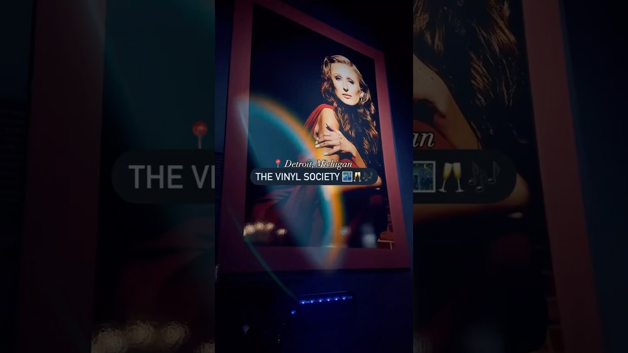 Welcome to The Vinyl Society 🍸🌟 Detroit’s newest haven for luxury, style, and delicious drinks!