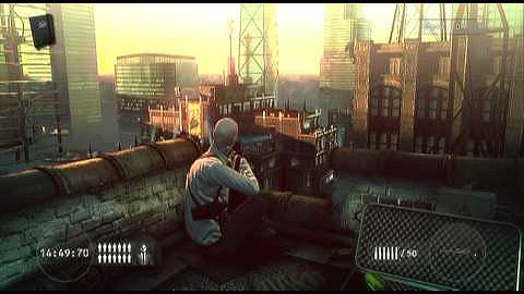 Hitman sniper challenge: Leap of the Ninja