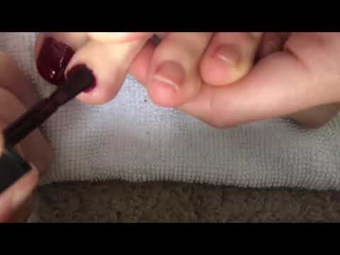 Timelapse super fast pedicure