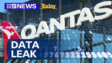 Qantas hackers leak customer data | 9 News Australia