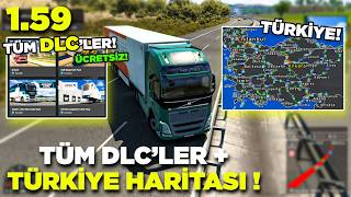 ETS 2 | 1.59 TÜM DLC'LER + TÜRKİYE HARİTASI KURULUMU! (Tek Videoda Ücretsiz)