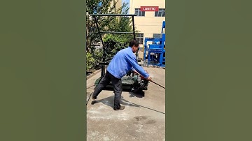 QCM4-30--hollow block making machine  #automobile #machine