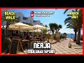 NERJA in Spain | Nerja Beaches | Beach Walk | Nerja Weather AXARQUÍA, MÁLAGA, COSTA DEL SOL 4K 2021