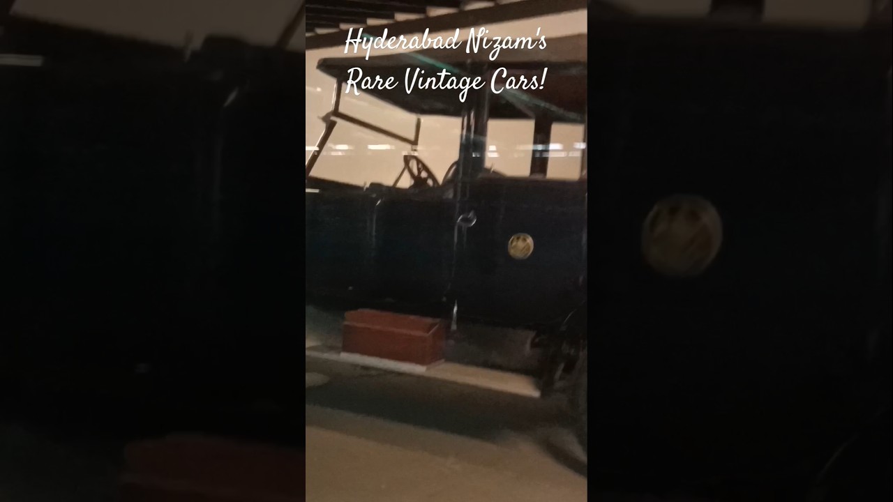 Explore Hyderabad Nizam's Rare Vintage Cars 🚗 at Chowmohalla Palace 🏰 | Royal Car Collection!
