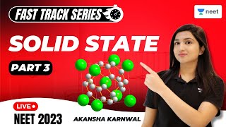 Celebrity Solid State | Part 3 | Fast Track Series for NEET 2023 | Akansha Karnwal Wealth
