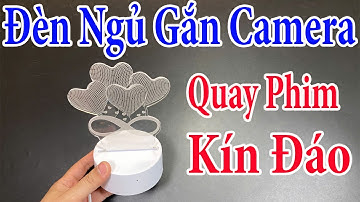 Đèn Ngủ Tình Yêu 4K Có Camera Ngụy Trang - Siêu Kín - Siêu Nét - Quay 24/24 Mà Không Ai Phát Hiện