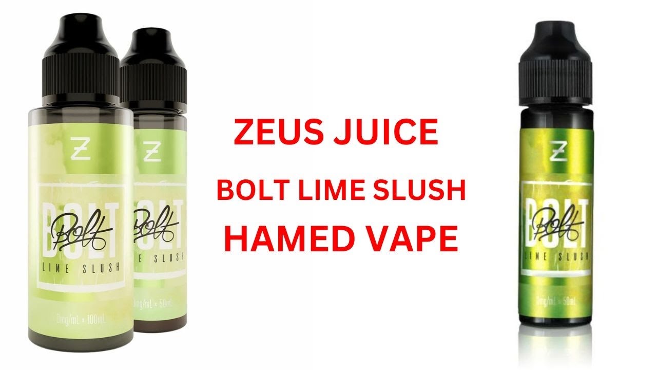 Zeus juice bolt lime slush
