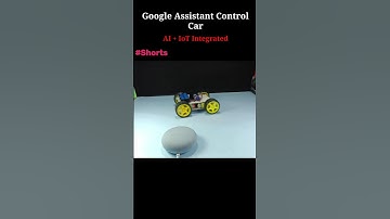 Arduino Google Assistant Control Car #artificialintelligence #shorts #arduino #robotics #adafruit