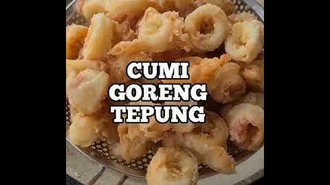 Thumbnail of Cara membuat cumi goreng tepung