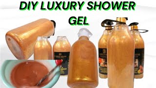 How To Make Luxury And Commercial-Grade Shower Gel At Home Easy Diy Body Wash Recipe