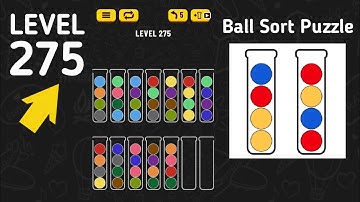 Ball Sort Puzzle Level 275