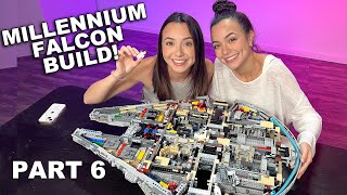 We're Building the LEGO Millennium Falcon Part 6 - Merrell Twins Live