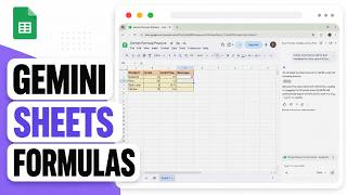 How to Create Formulas with Gemini in Google Sheets (2026 Formula Generation)
