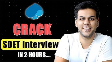 Crack SDET Interview in 2 Hours | Ultimate Preparation Guide #techwithjatin  #testautomation