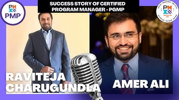 How Raviteja cleared Pgmp Program management in USA|How to become Pgmp from Usa |Pgmp Success Story