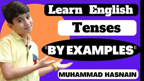 learn Tenses in English Grammar with Examples|| Present Tense Past Tense Future Tens||