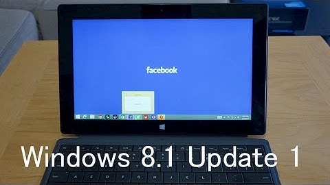 How To: Windows 8.1 Update1 on Surface 2 & Pro 2