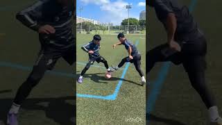 Football skills #tutorial #football 🥶