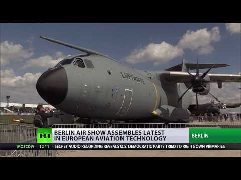 Drones & fighter jets: Berlin air show assembles latest in European aviation technology