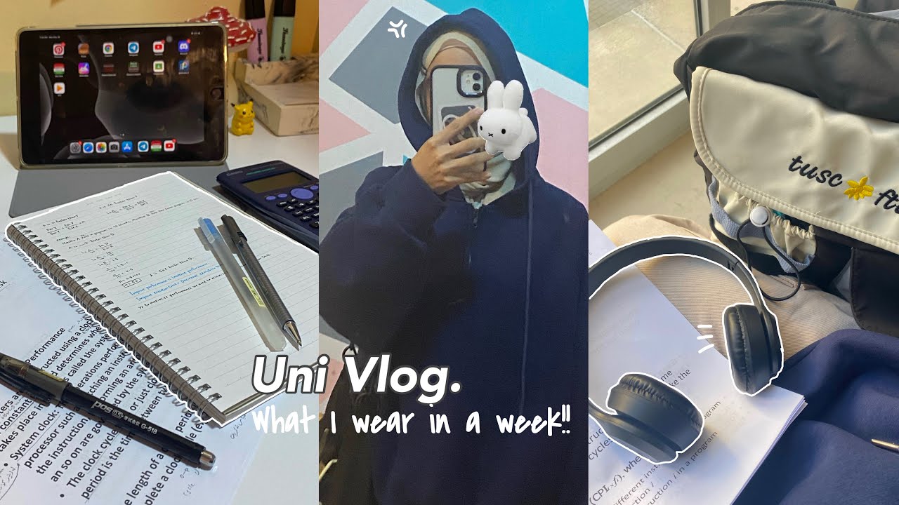 ڤڵۆگی زانکۆ // uni vlog 📁 (what I wear in a week) (Kurdish vlog)