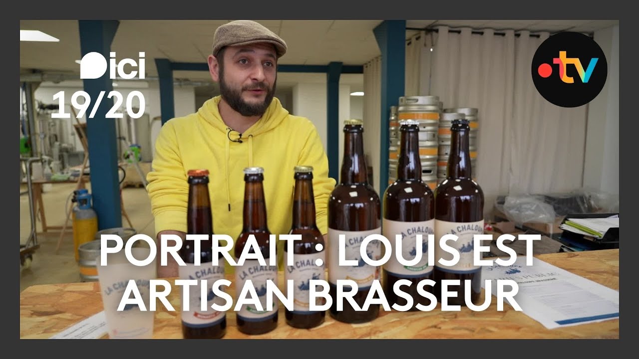 Louis, artisan brasseur et Talent de la Sarthe 2024