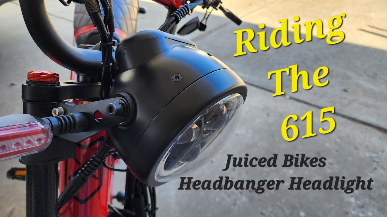 Juiced Bike Hyperscrambler 2 Headbanger Headlight YouTube