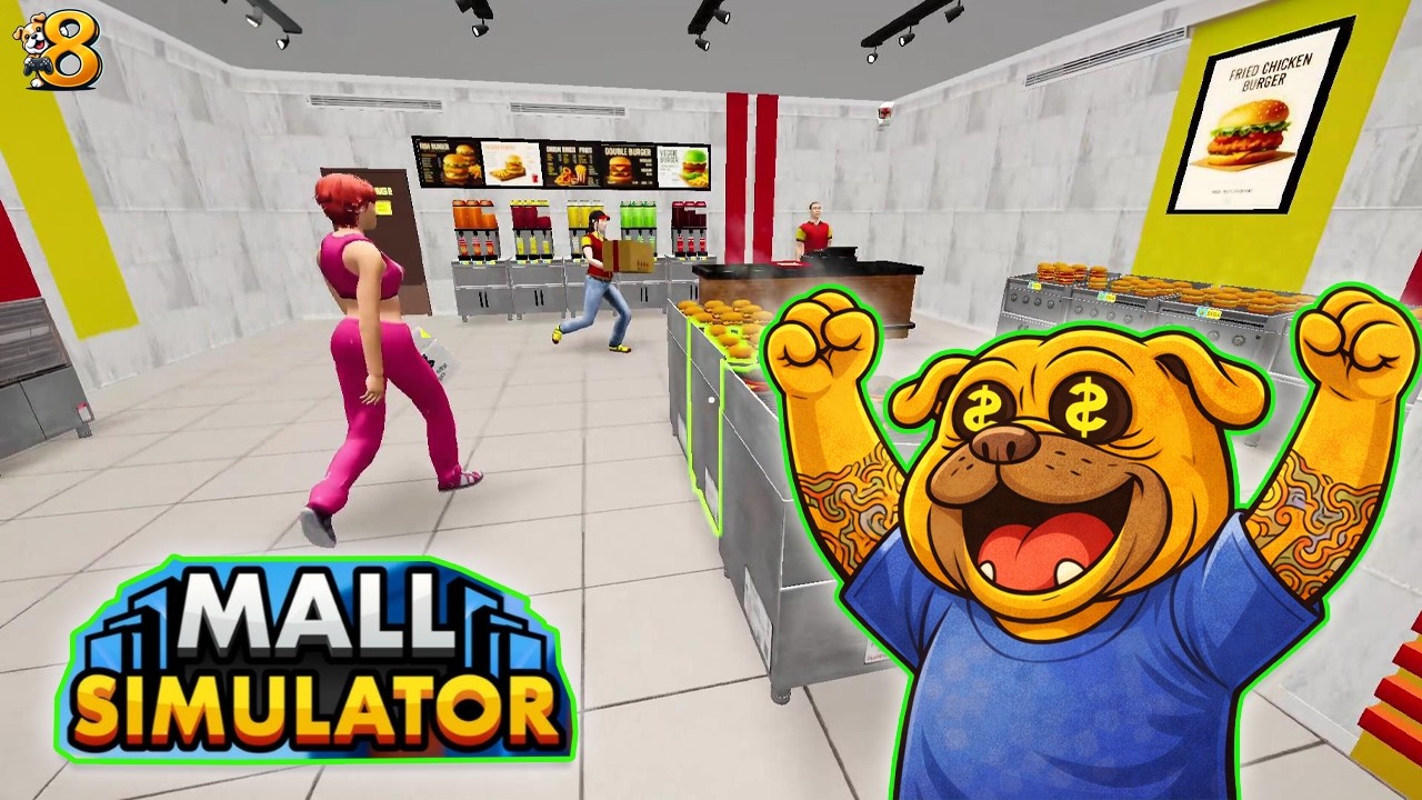 Усиление на верхнем этаже! Бургеры и суши получат значительные улучшения! | Симулятор торгового ц...