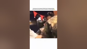 On his birthday, Taehyung visited one of the Compose Coffee branch to buy snacks for unit members 💜🎀