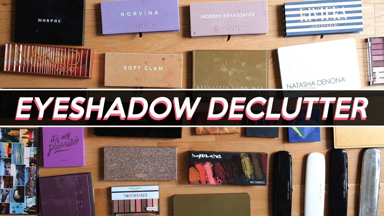 EYESHADOW PALETTES I'M THROWING OUT! (& What I'm Keeping) | Jamie Paige