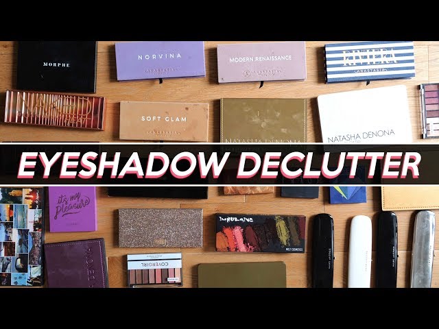 EYESHADOW PALETTES IM THROWING OUT! (& What Im Keeping) | Jamie Paige