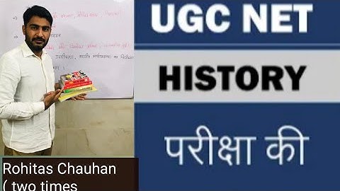 UGC net history strategy