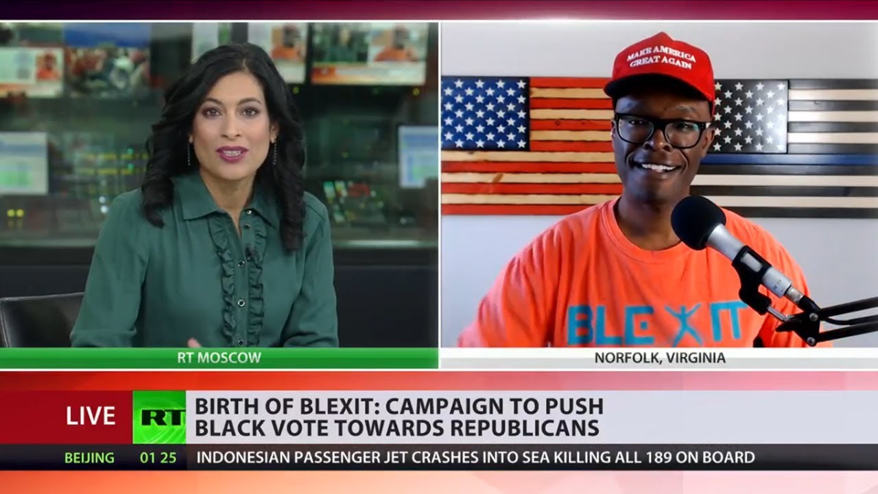 RT Interviews ABL About BLEXIT and Turning Point USA's Black Leadership Summit