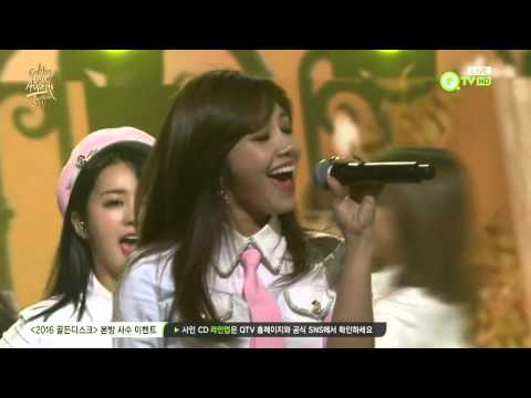 [160121] APINK - REMEMBER + NO NO NO @ QTV 30th Golden Disk Awards