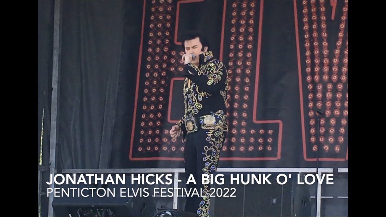 Jonathan Hicks - A Big Hunk O' Love - YouTube