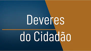 Como são determinados os direitos e os deveres dos governantes e da população?