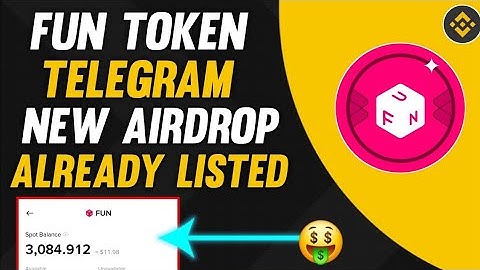 Fun Token Telegram Bot || Fun Token Quiz answers || Fun Token Telegram Withdrawal || New Airdrop