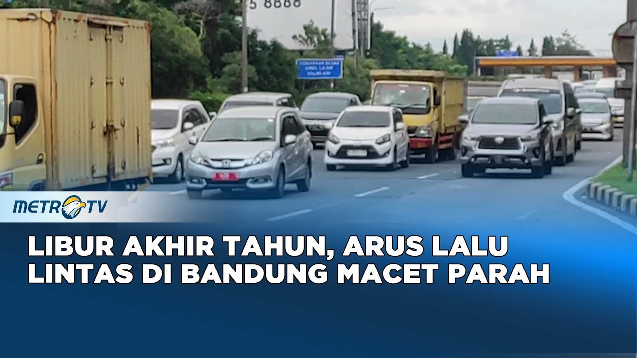Arus Lalu Lintas Padat, Polisi Terapkan Sistem Buka Tutup di Bandung