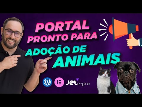 Lançamento Portal de Adoção Pet feito em WordPress